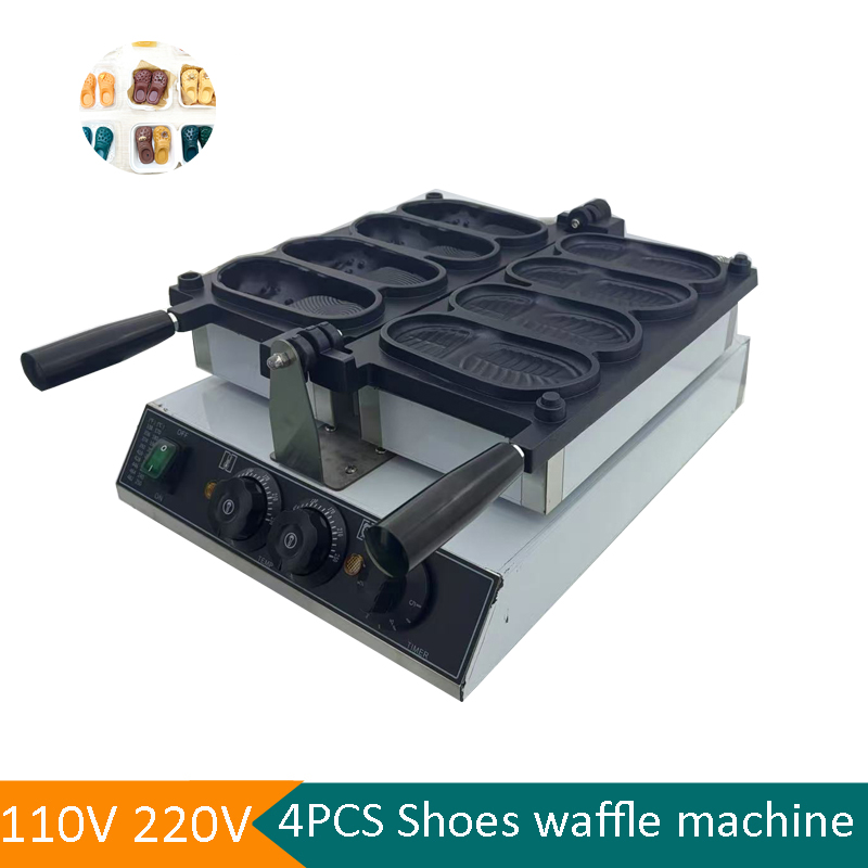 Mini Waffle Maker Machine - Macchina per Waffle a Forma di