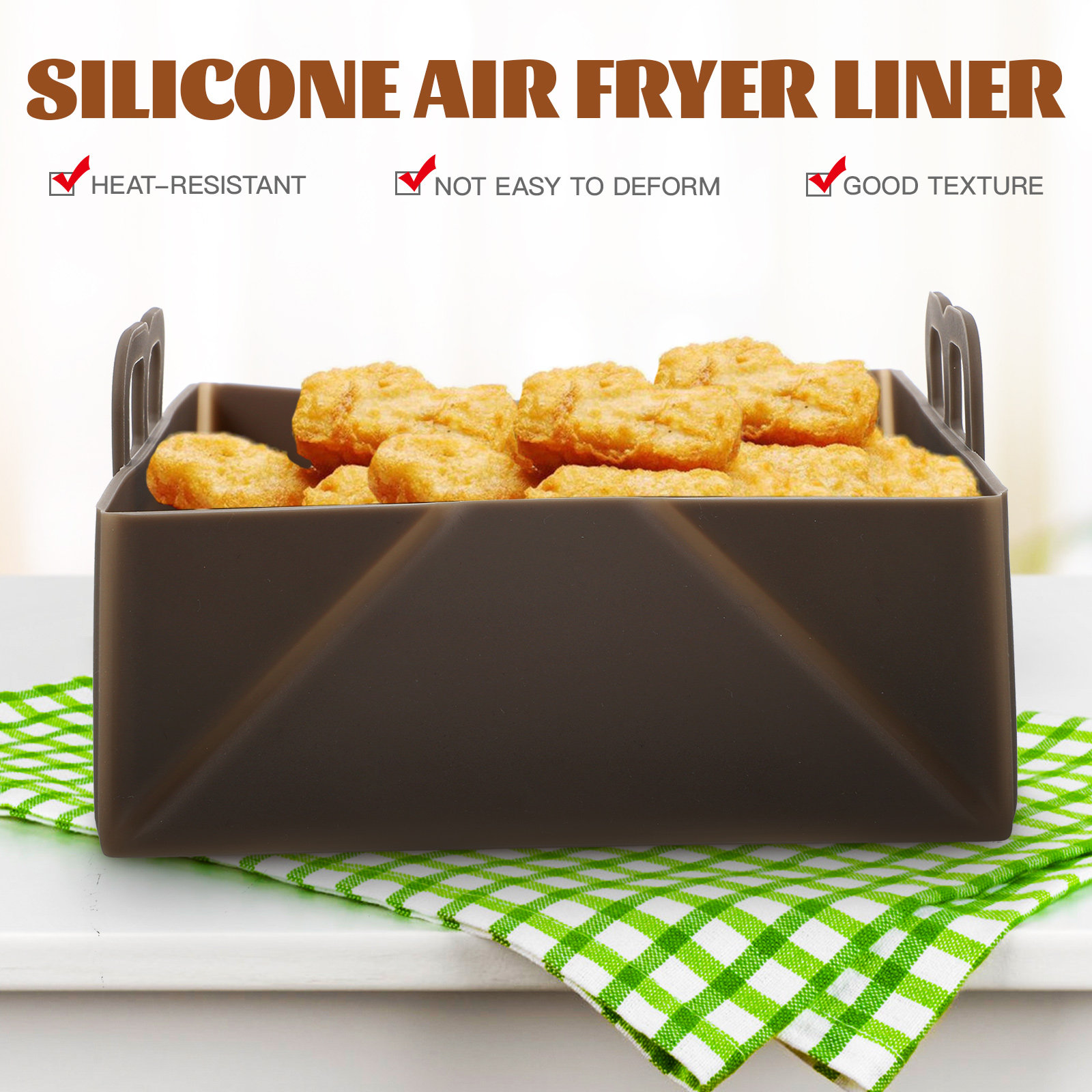 Rivestimento in silicone per f - Air Fryer Silicone Pot Liner recensione e prezzo