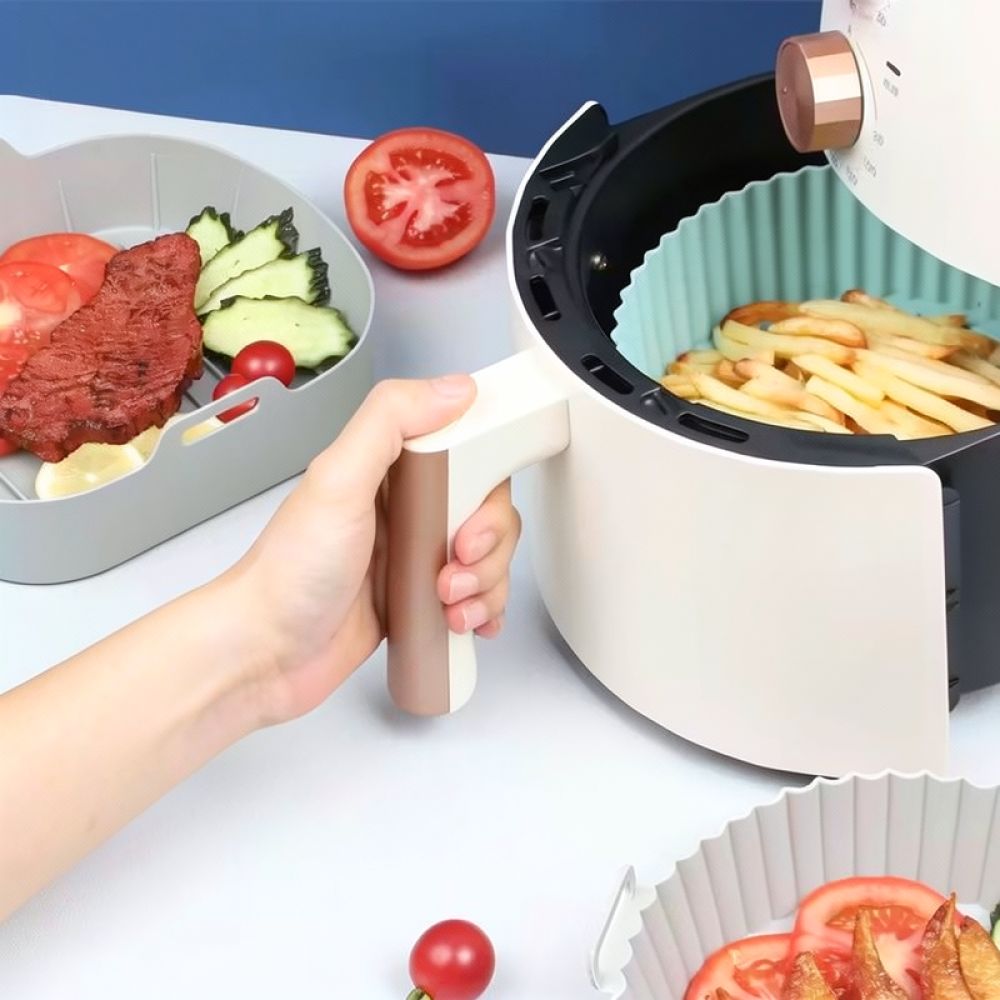 Rivestimento in silicone quadr - Air Fryer Silicone Pot Liner recensione e prezzo