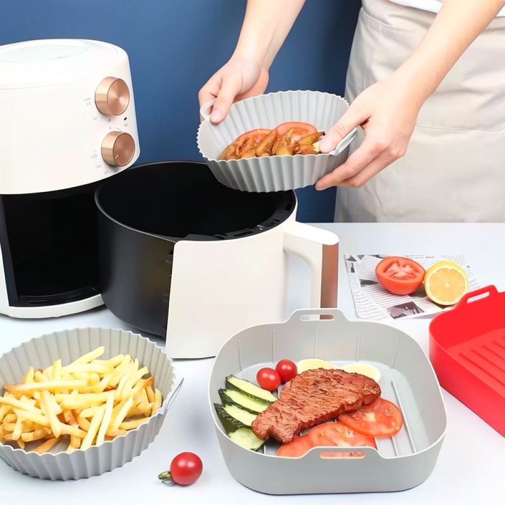 Rivestimento in silicone quadr - Air Fryer Silicone Pot Liner recensione e prezzo