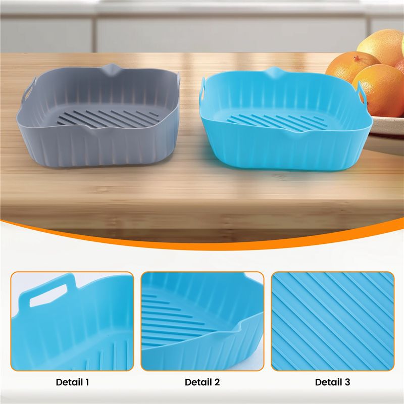 NOVITÀ DISPONIBILE - 2 Pezzi d - Air Fryer Silicone Pot Liner recensione e prezzo