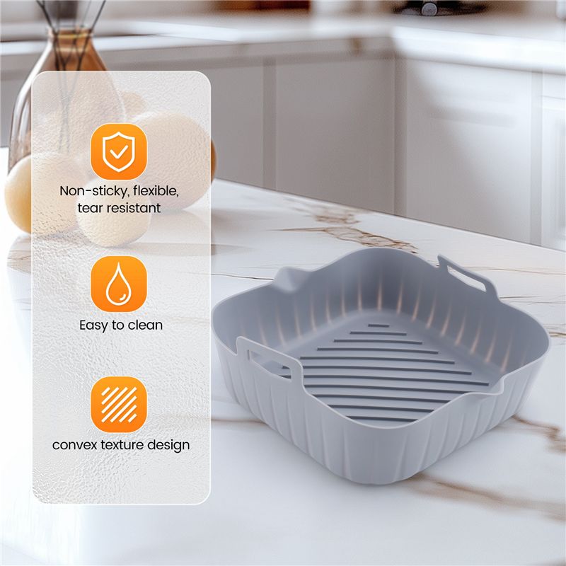 NOVITÀ DISPONIBILE - 2 Pezzi d - Air Fryer Silicone Pot Liner recensione e prezzo